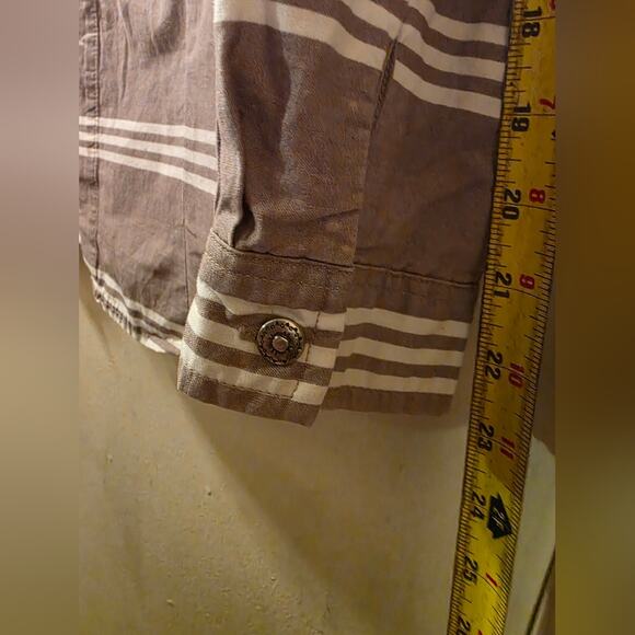 Vtg 90s Roper Aztec Western Shirt Long Sleeve Button Down Southwestern Country L - Picture 7 of 7